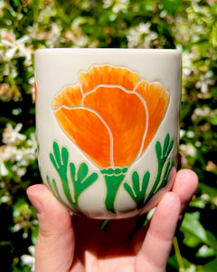 California Poppy Tumbler