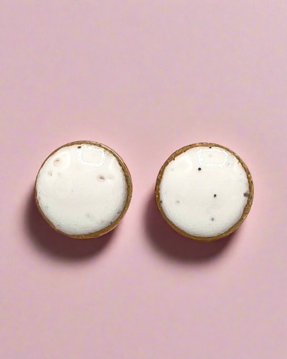 Speckled Stud Earrings