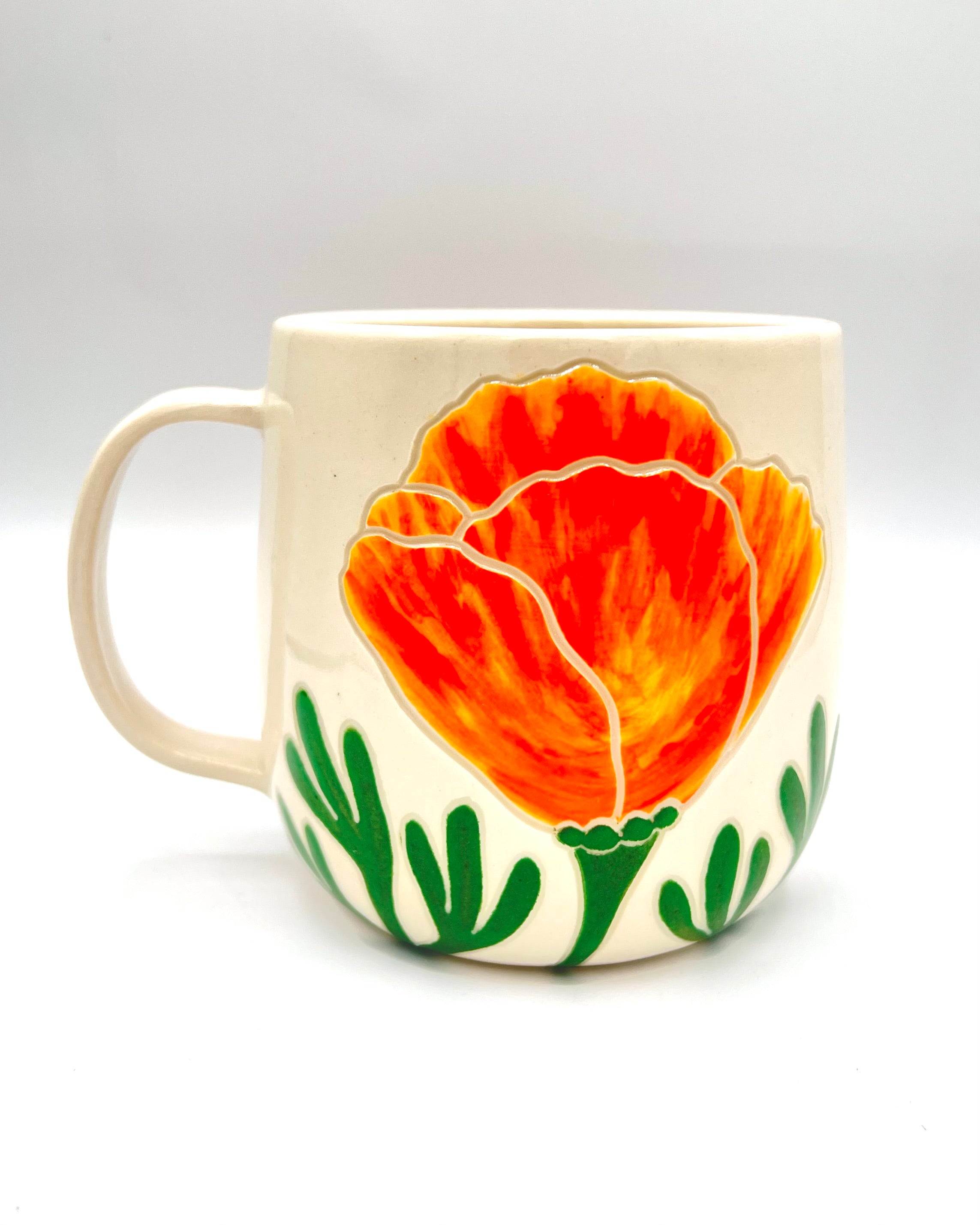 California Poppy Mug