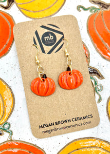 Pumpkin Earrings