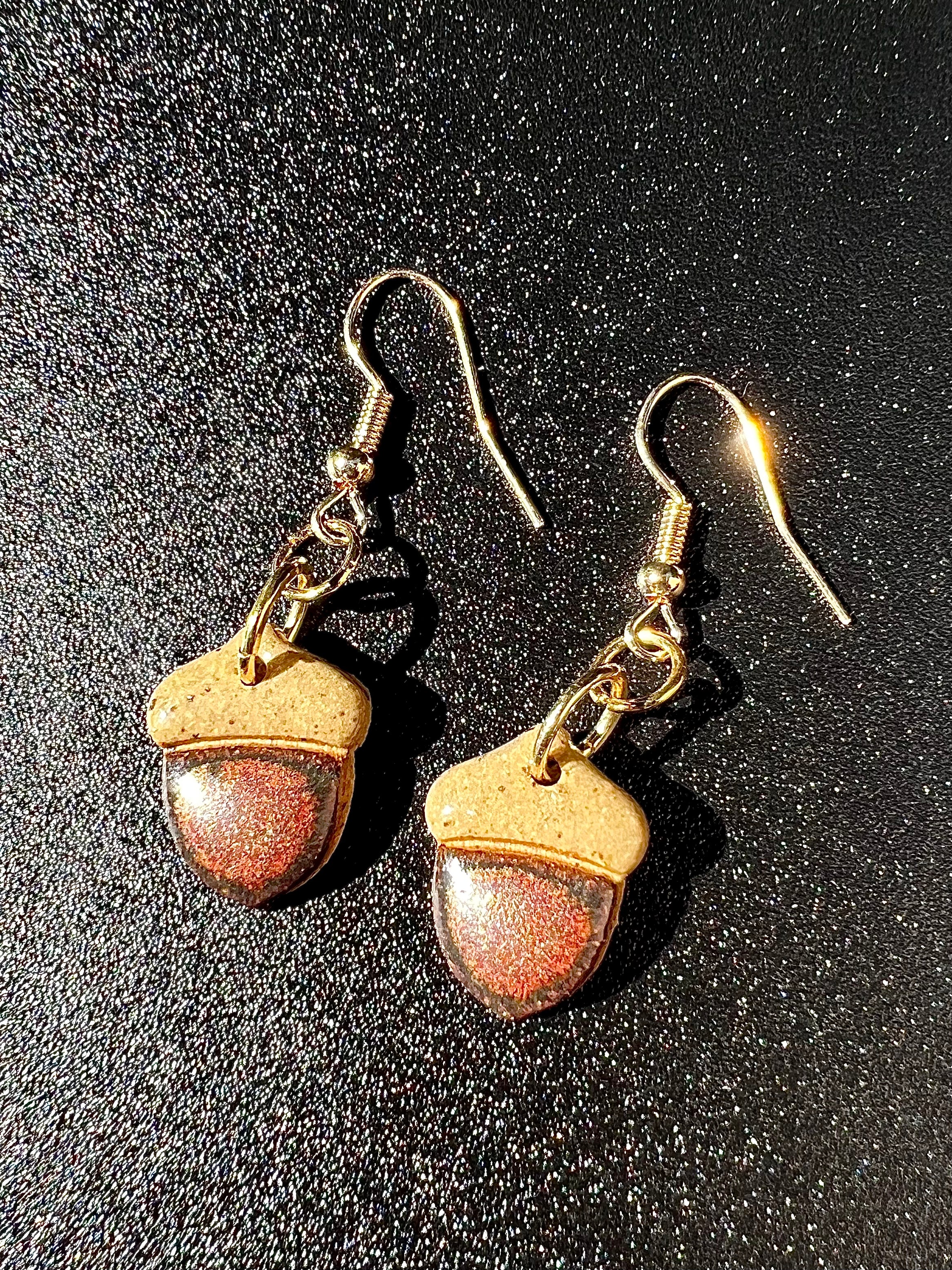 Acorn Earrings