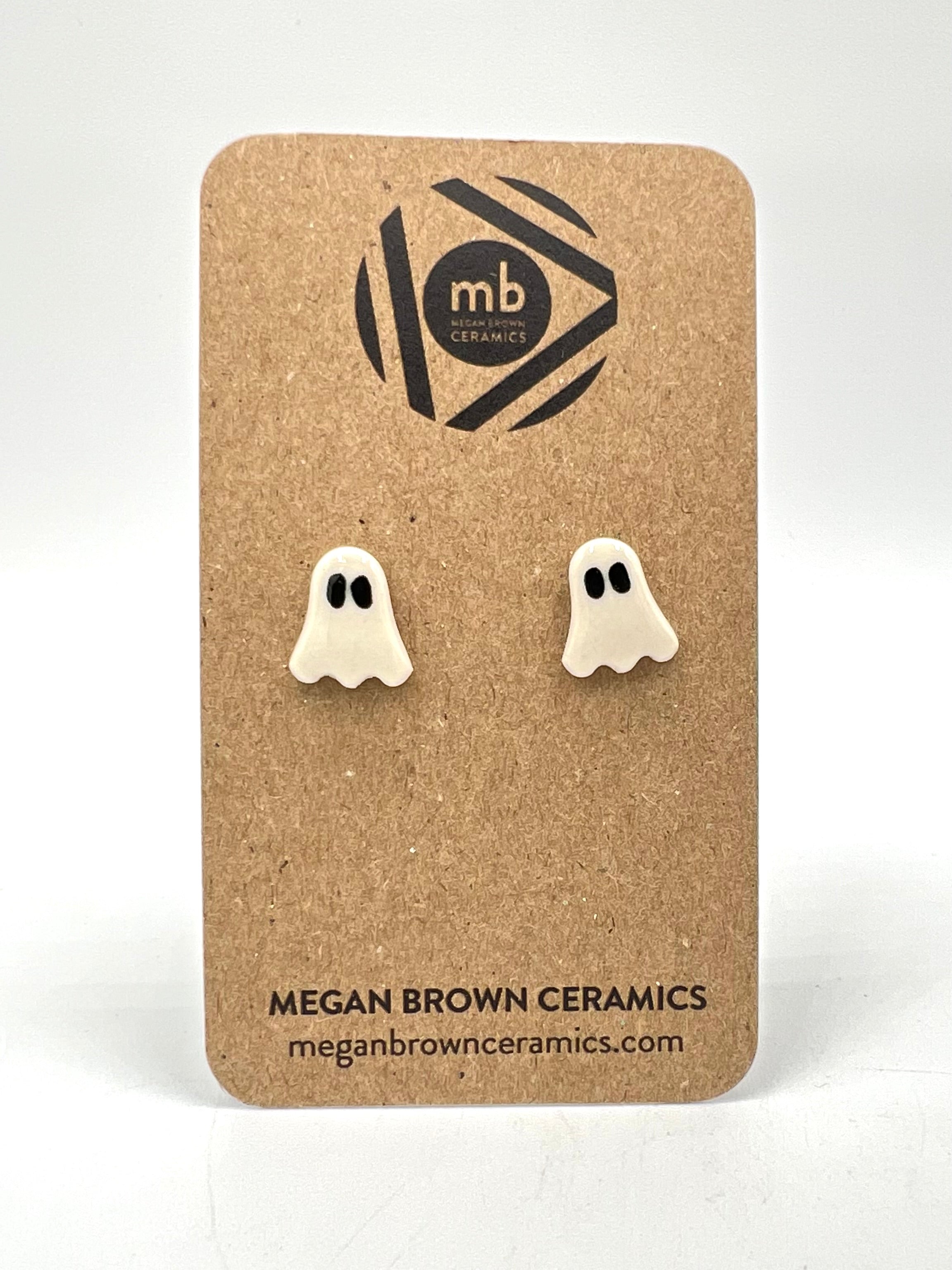 Ghost Stud Earrings