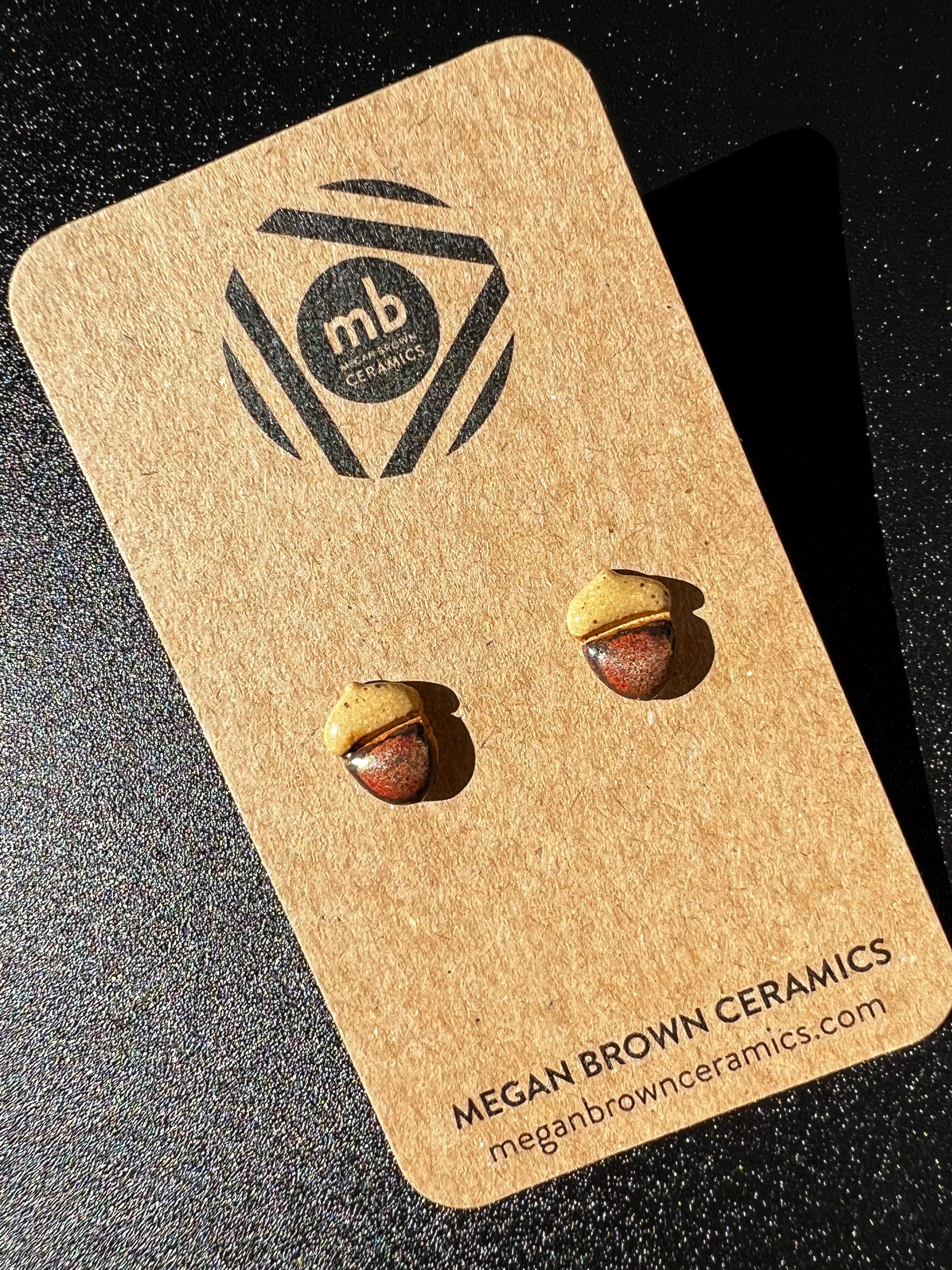 Acorn Stud Earrings