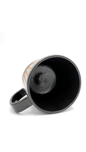 Black Matte Sunrise Cappuccino Mug