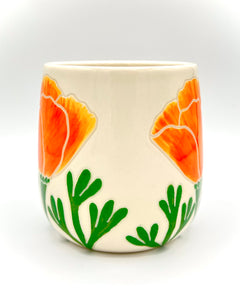 California Poppy Tumbler