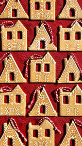 A-Frame Gingerbread Ornament