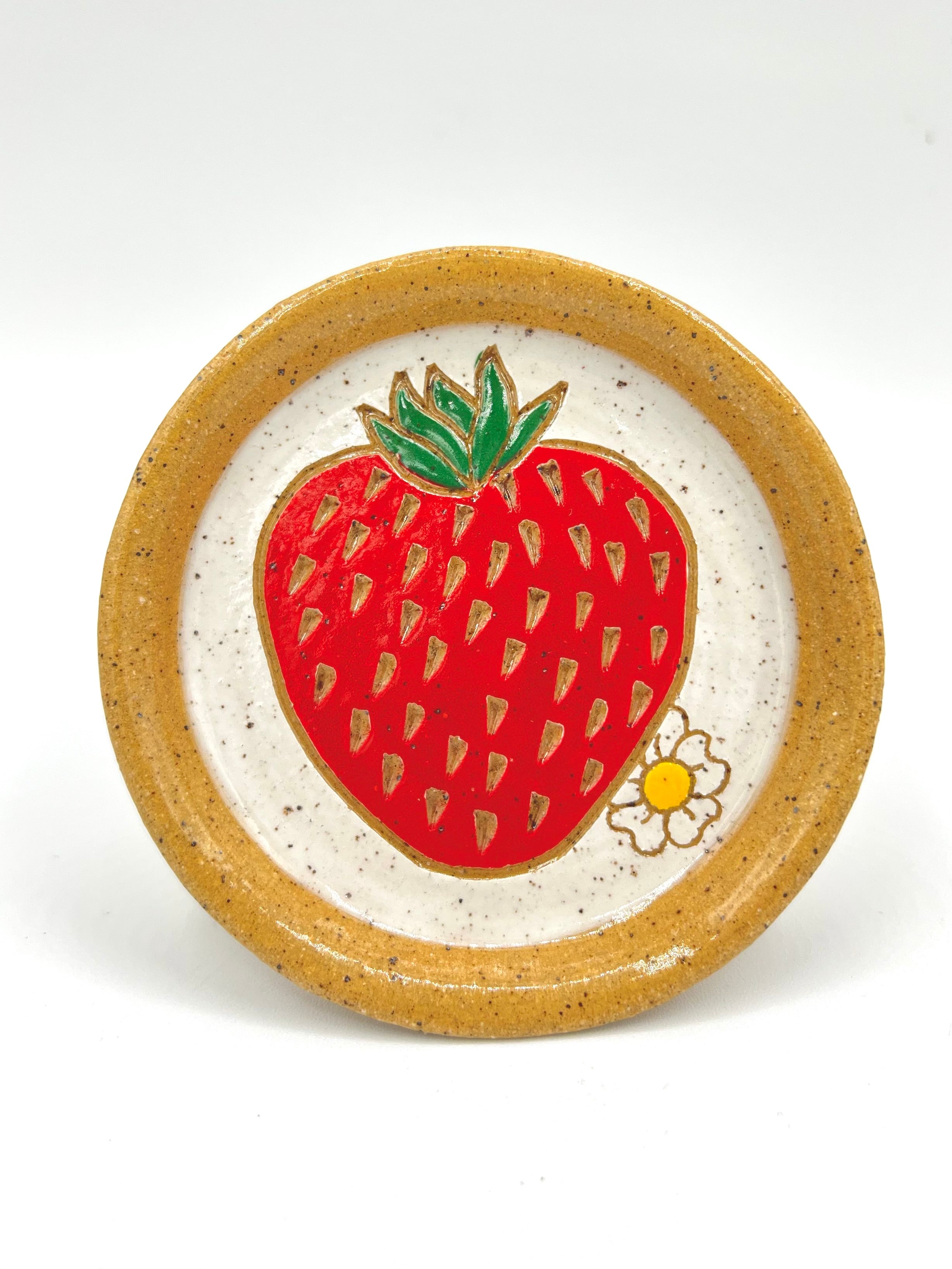 Strawberry Ring Dish