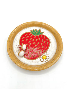 Strawberry Ring Dish