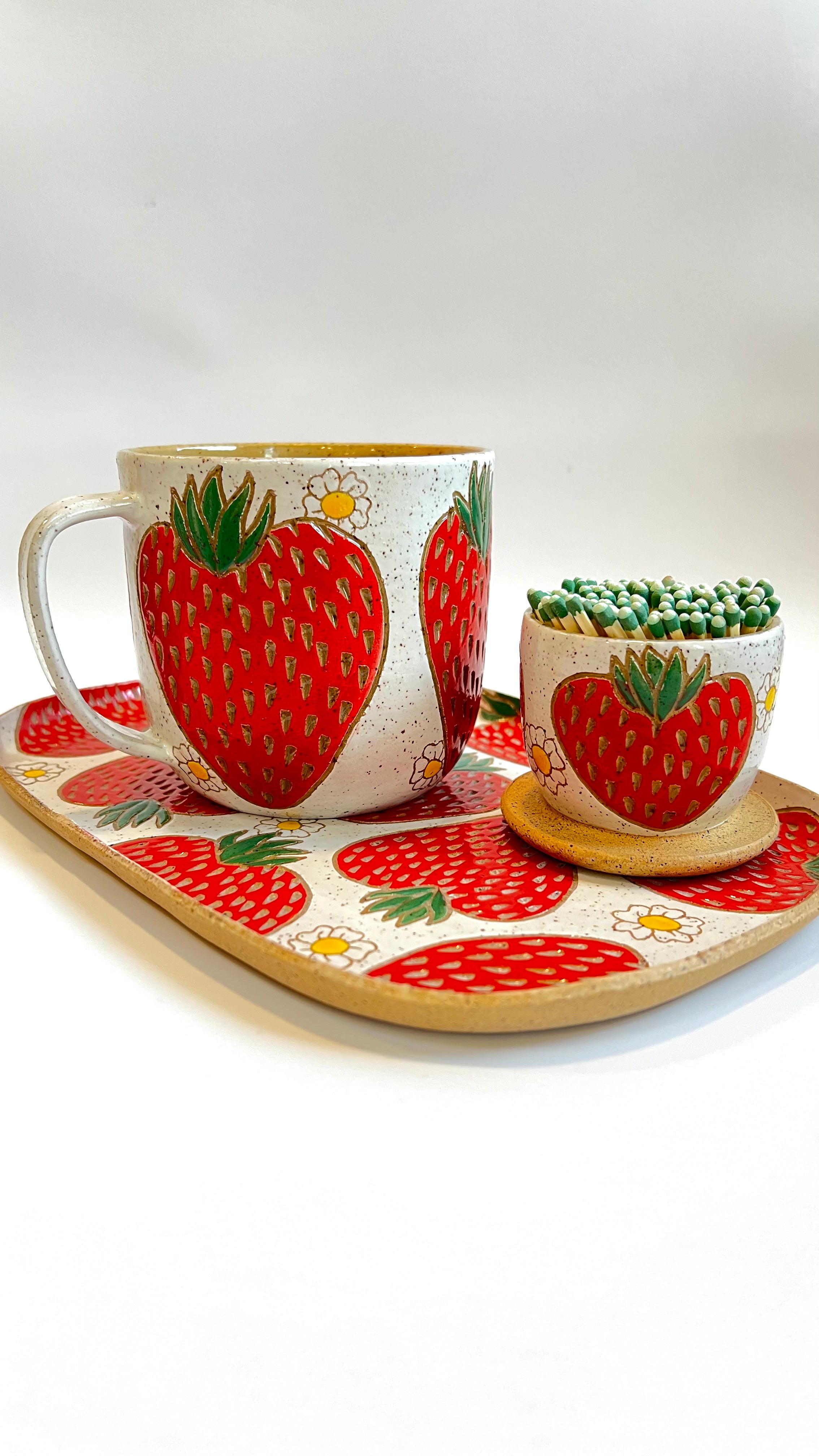 Strawberry Plate