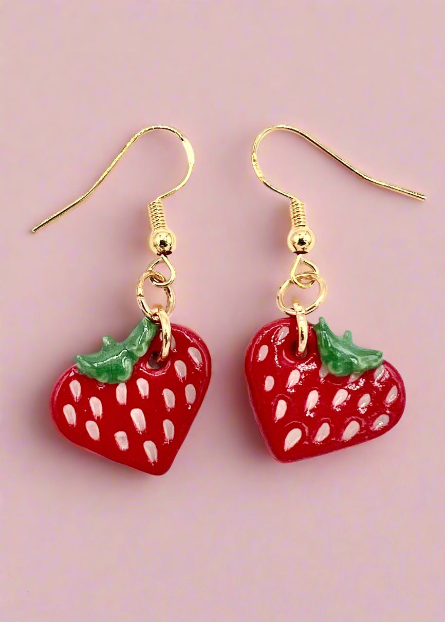 Strawberry Earrings