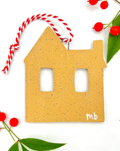 Coastal Gingerbread Ornament