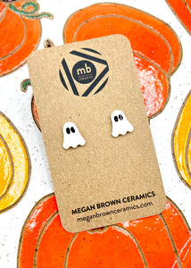 Ghost Stud Earrings